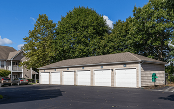 Parking included, with garages available for added convenience